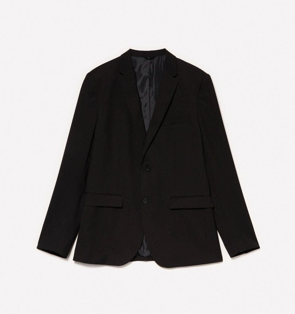 Schwarzer, maßgeschneiderter Blazer - blazer für herren - Schwarz | Sisley image number 5